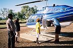 Boarding helicopter Boarding helicopter